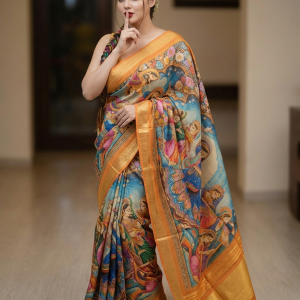 anitya official tissue silk saree